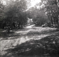 Dirt roads in the South Campground.