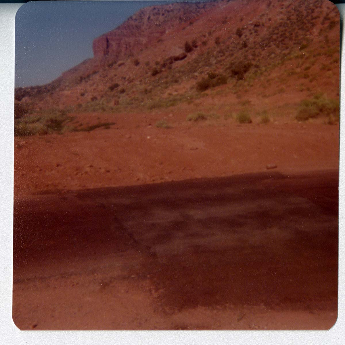 The Springdale water pipeline during construction.