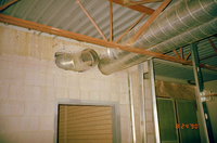 Construction of headquarters addition.