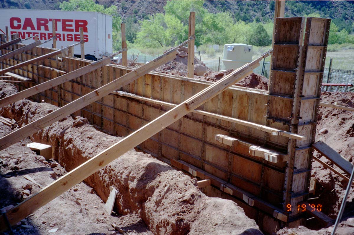 Construction of headquarters addition.
