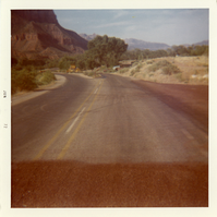 Chipsealing of Zion roads.
