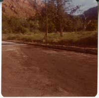 Chipsealing of Zion roads.