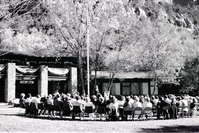 BW Photos of the Zion Lodge Rededication Ceremony.
