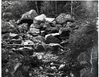 Location of sump near Lava Point- thought to be a spring but is not.