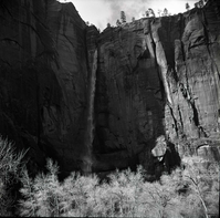 BW Photo of flood damage from 1966 flood.