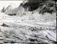 Construction progress at South Campground extension.