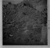 Fence construction at the South Entrance.