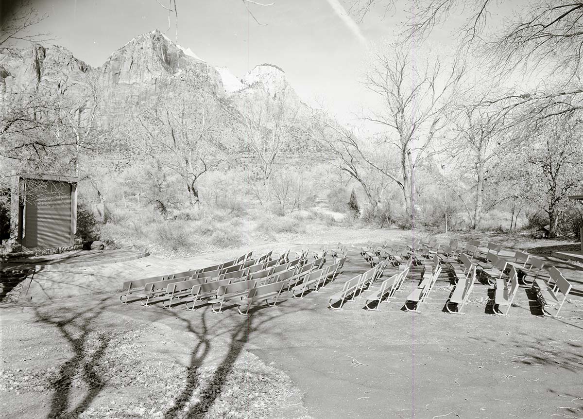 Watchman Campground amphitheater.