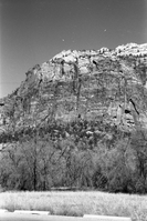 BW Photos of general interior views of Zion Canyon - 35mm.