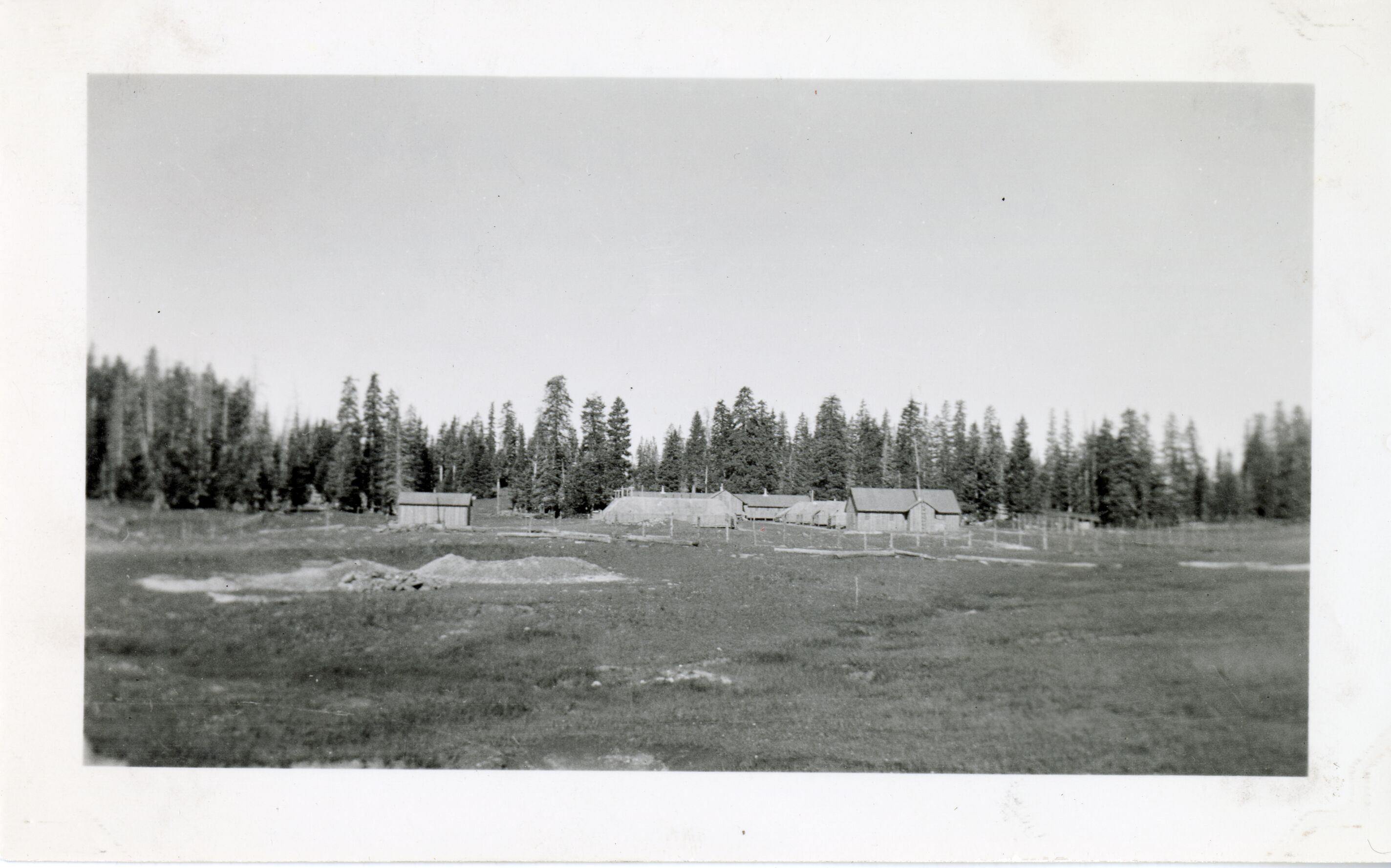 CCC CAMP AT CEDAR BREAKS