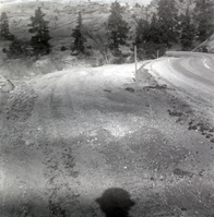 East side road repair and turn out construction.