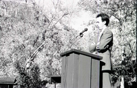 BW Photos of the Zion Lodge Rededication Ceremony.