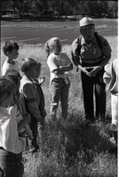 BW Photos of Junior Ranger Activities in Zion.