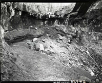 Repair of Emerald Pools Trail near lower pool.