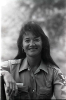 BW photos of Jennifer Gillette.