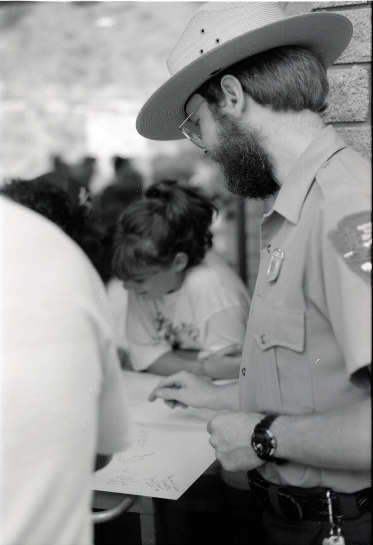 BW Photos of the parks 75th anniversary celebration.