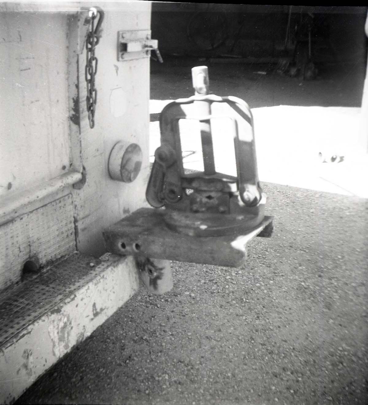 BW Photos of park trailers.