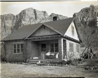 Arden Schieffer's property east of Virgin River, south of park boundary. Appraisal of property pending government purchase.