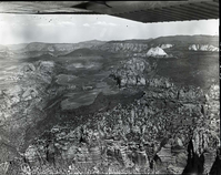 Private lands - Langston Mountain and Lee Valley, aerial view for land appraisal purposes.