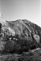 BW Photos of general interior views of Zion Canyon - 35mm.
