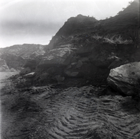 East side road repair and turn out construction.