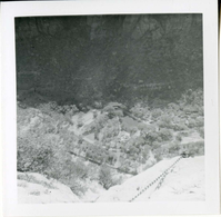 The Lady Mountain sign emplacement.