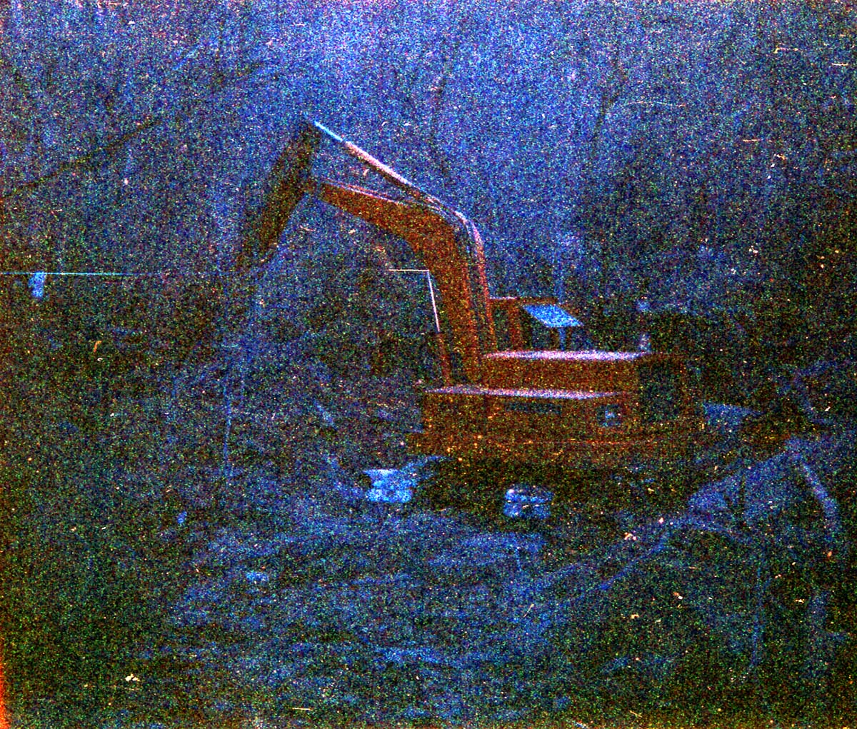 The construction of the Wiley Spring water vault.