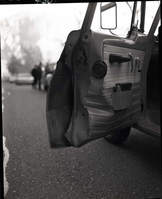 Accident between park pickup and visitor in Zion-Mt. Carmel Highway tunnel.