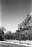 BW Photos of general interior views of Zion Canyon - 35mm.