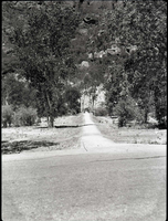 Emerald Pools Trailhead and the footbridge across the Virgin River.