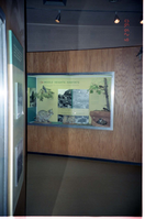 Color Photos of the old visitor center exhibits.