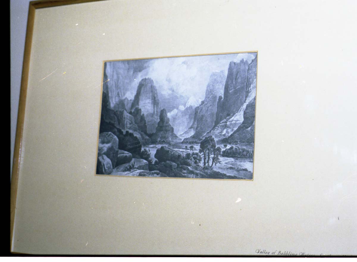 Color Photos of a temporary art exhibit.