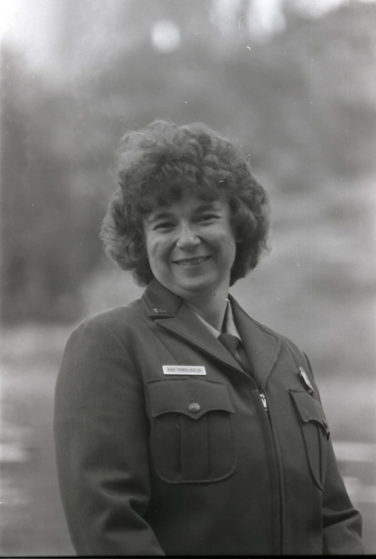 BW Photos of Kay Threlkeld.