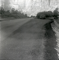 East side road repair and turn out construction.