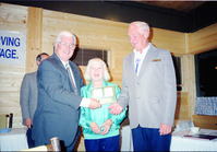 Color Photos of awards ceremony.