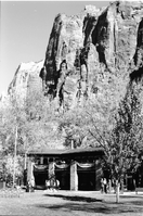 BW Photos of the Zion Lodge Rededication Ceremony.