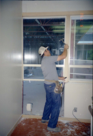 Construction of headquarters addition.