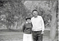 BW Photos of the Crocker/ Nicholson retirement barbeque.