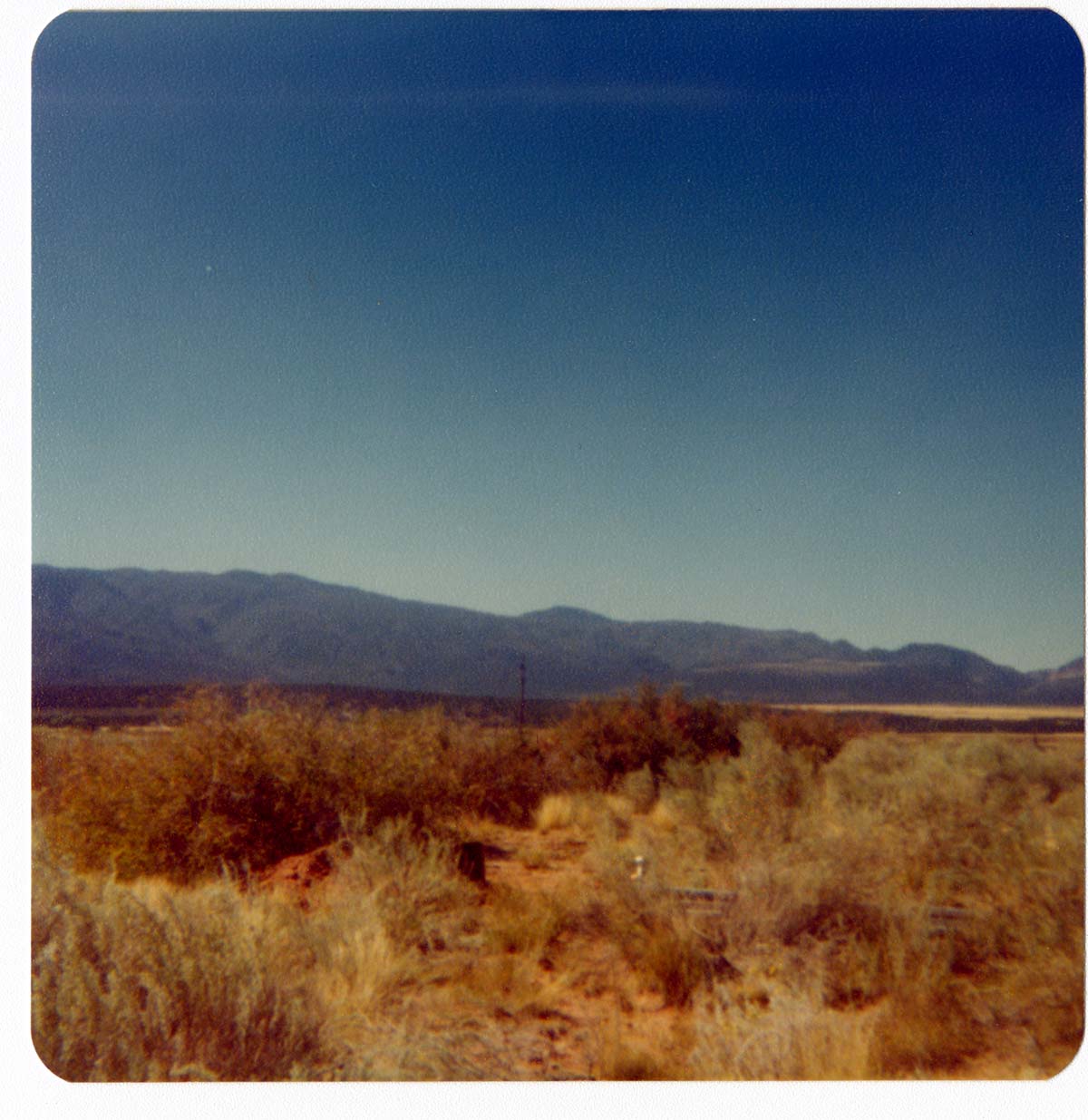Maintenance activity at Kolob Canyon near visitor center.