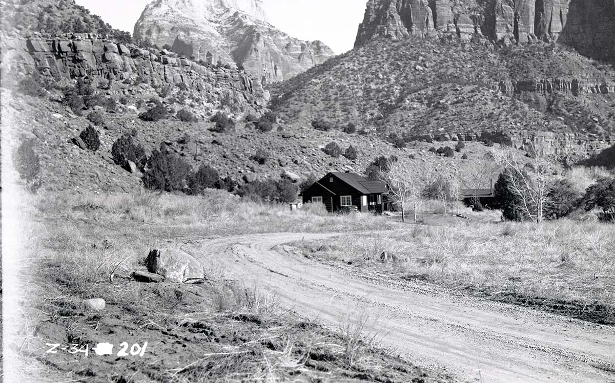 Residential area in Oak Creek before major construction.
