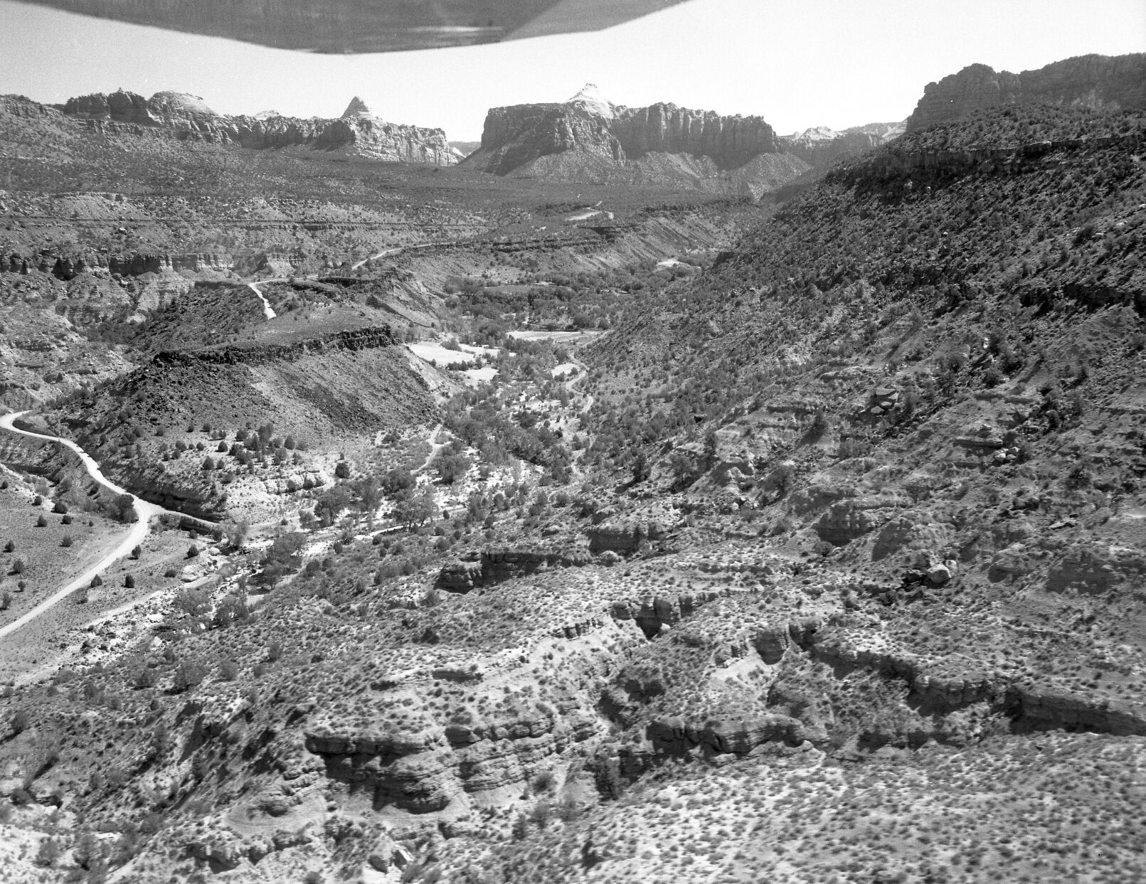 Lava tongue between Black Wash and North Creek.