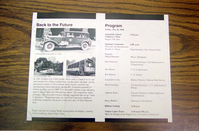 Color Photos of the official launch of the Zion shuttle system- same day as the new visitor center opening.