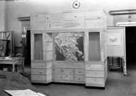 A diorama case for the Zion Museum.