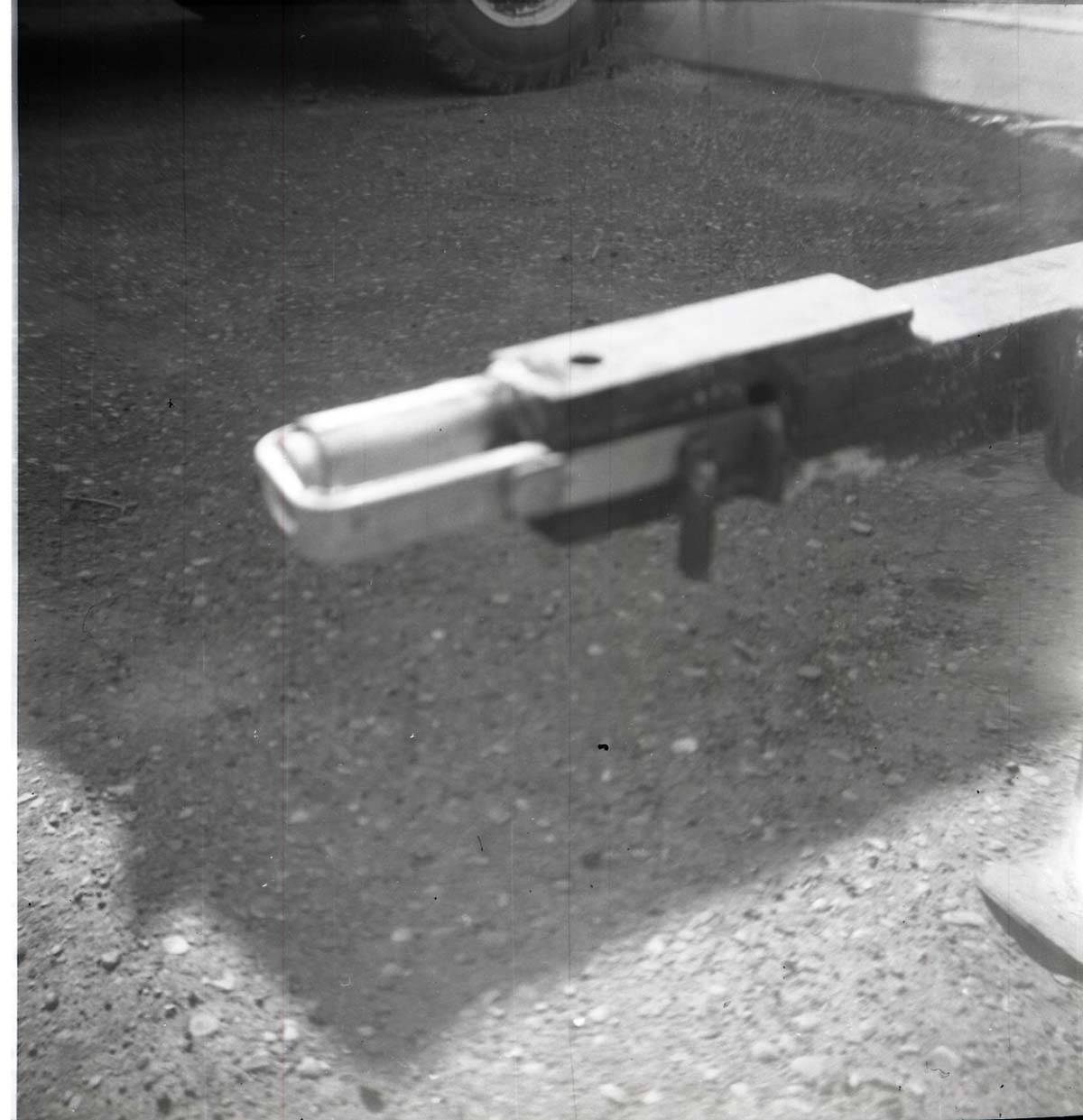 BW Photos of park trailers.