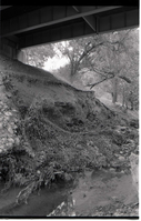 BW Photos of the damage from the Oak Creek flash flood of 1989.
