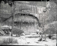 Zion stadium on the Gateway to the Narrows Trail.