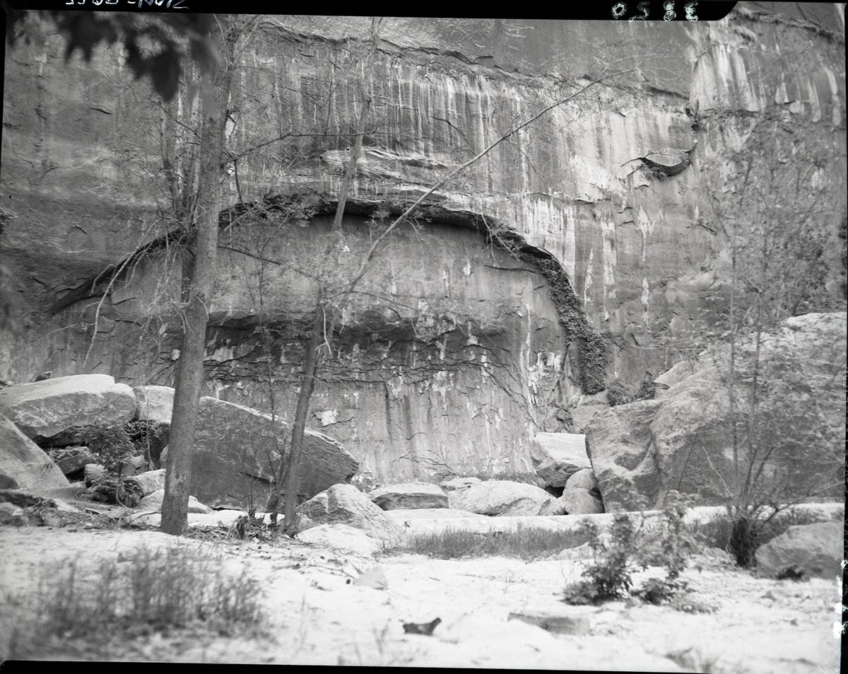 Zion stadium on the Gateway to the Narrows Trail.