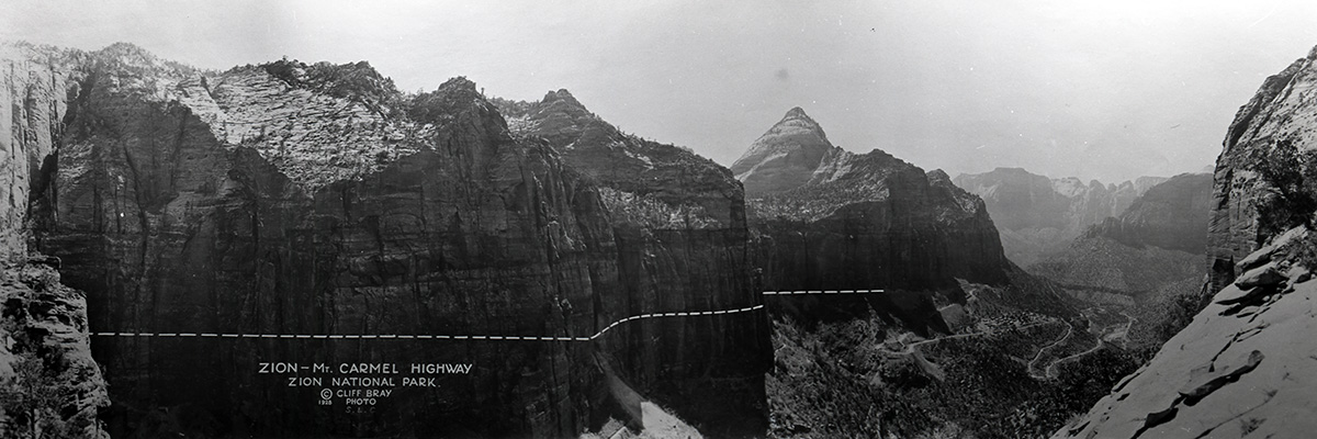 Zion Mt. Carmel Tunnel proposed alignment.