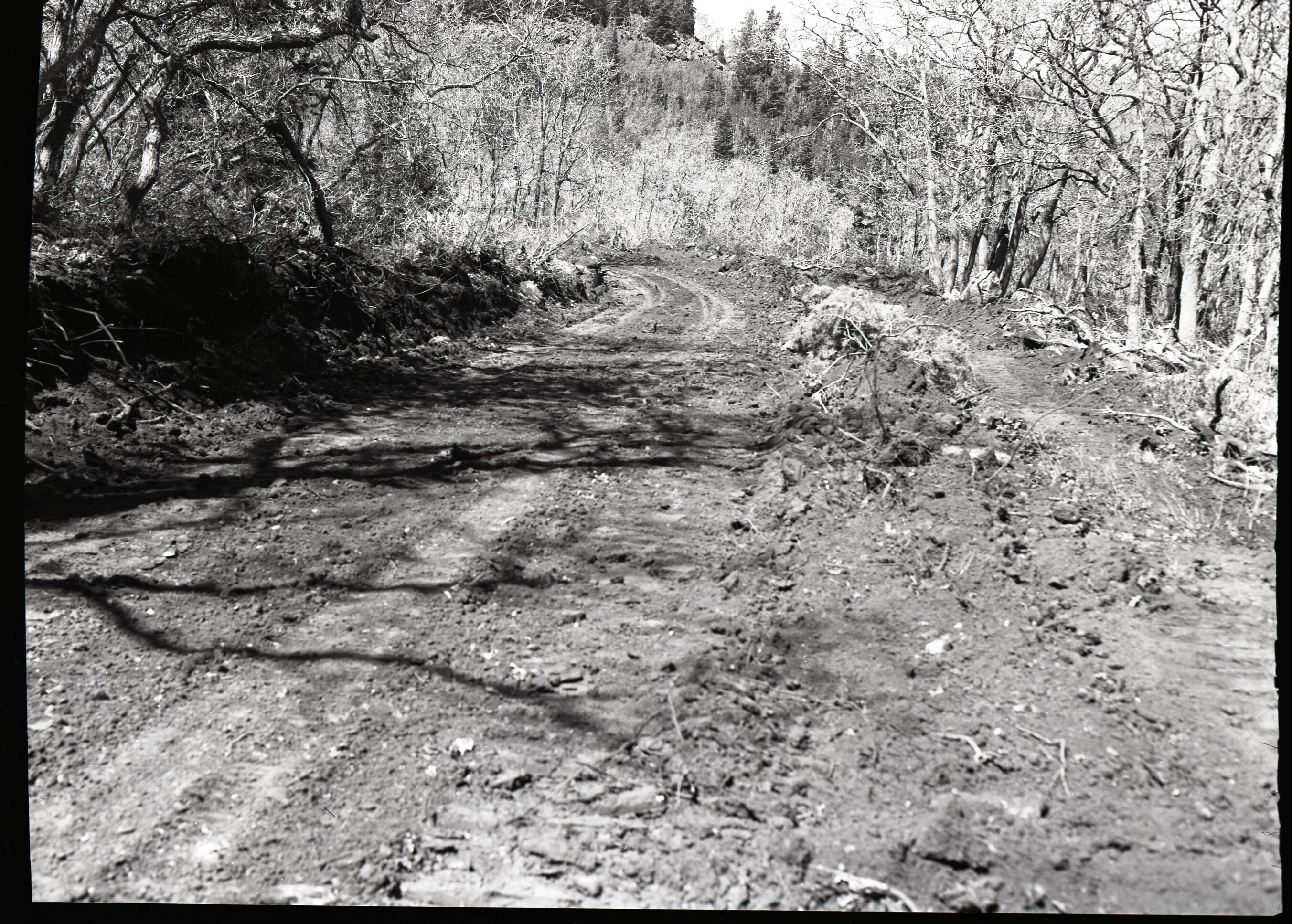 Developments on private land within Zion National Park near Lava Point.