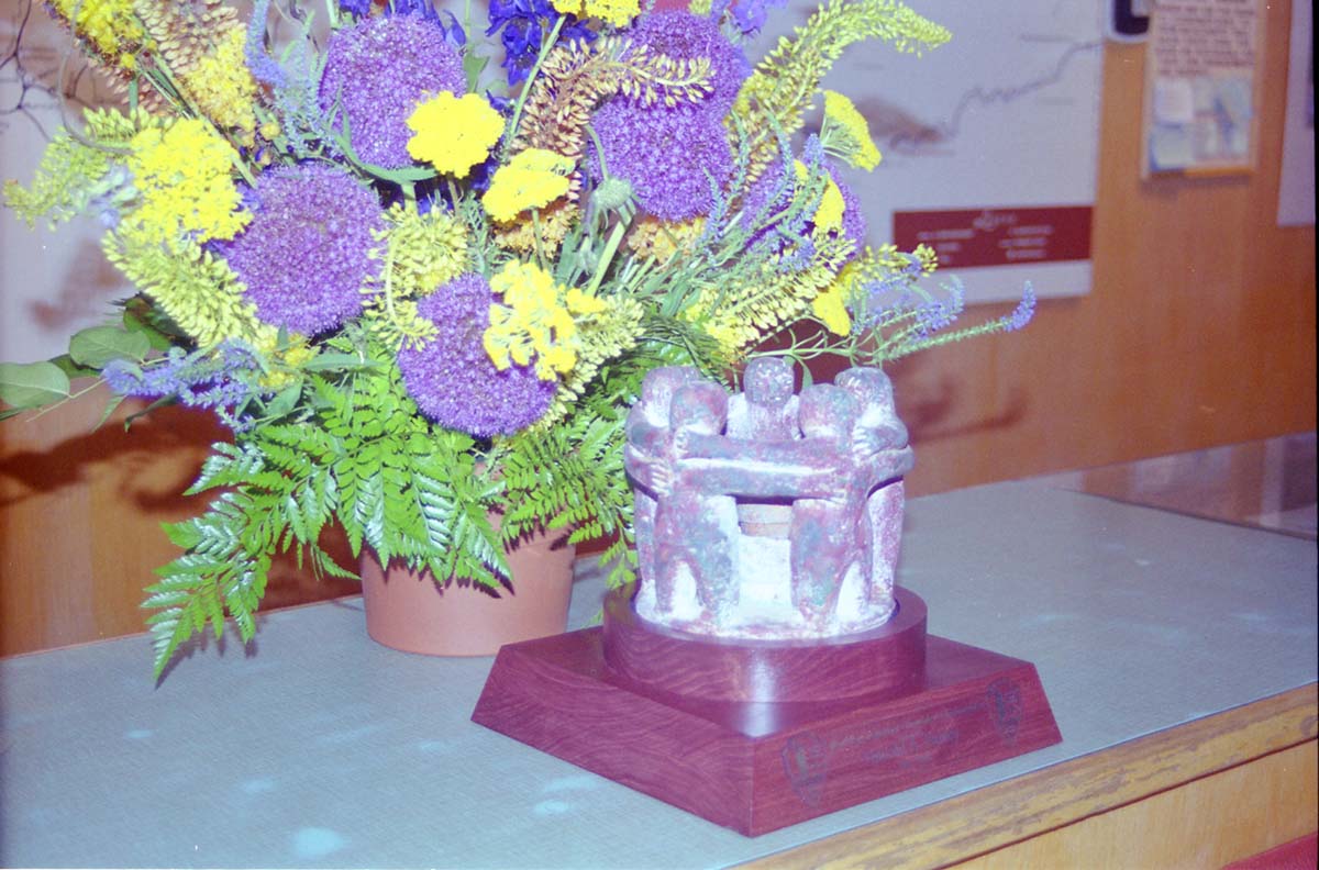 Color Photos of the opening celebration for the new visitor center - Same day as the official shuttle launch.